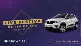 Fim de ano: CONAMP convida para celebração online com sorteio de um carro 0km